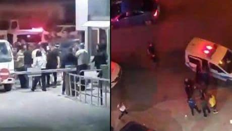 Kaynanasını hastaneye götürmek için geldi! Siteye alınmayan damat ortalığı karıştırdı