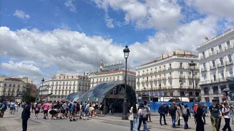 Cerrada la entrada de Cercanías en Sol por una incidencia eléctrica
