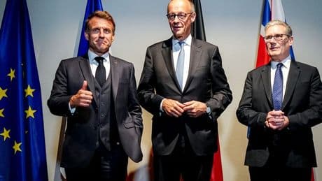 Krieg in Nahost: Großbritannien, Frankreich und Deutschland fordern Waffenstillstand in Gaza