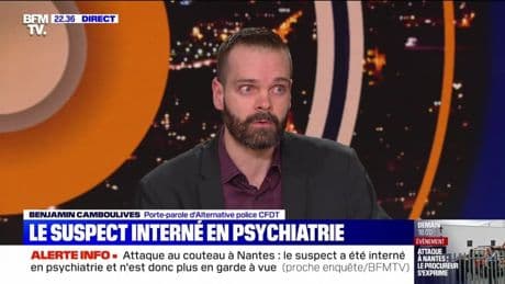 Nantes : le suspect interné en psychiatrie - 24/04