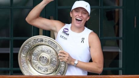 Wimbledon-Siegerin: Swiatek fällt als Typ aus der Reihe