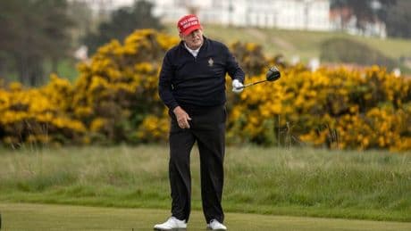 Donald Trump to make Open return case for Turnberry as US President flies into Scotland