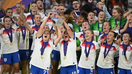 England beat Spain on penalties to win Women's Euro 2025 in thrilling finale