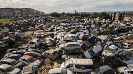 Paiporta, Catarroja o Algemesí, las localidades con más coches siniestrados por la dana