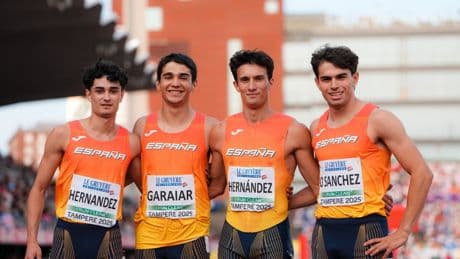 Una descalificación tardía impide un histórico oro del 4x100&amp;nbsp;&lt;br&gt;