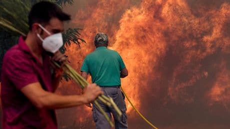 Deutsche Feuerwehr unterstützt Spanien bei Waldbränden