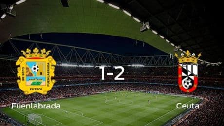 El Ceuta logra una ajustada victoria frente al CF Fuenlabrada (1-2)