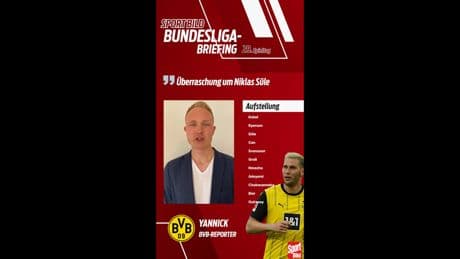 Vor Bayern-Kracher - Aufstellungs-Überraschung beim BVB?