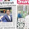The Papers: 'Reform civil war' and 'arise Sir Becks'