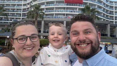 'We paid extra for top hotel room on honeymoon - then we looked out the window'