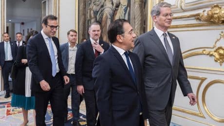 Los ministros Cuerpo y Albares se reúnen con el secretario del Tesoro de EEUU para abordar las relaciones comerciales