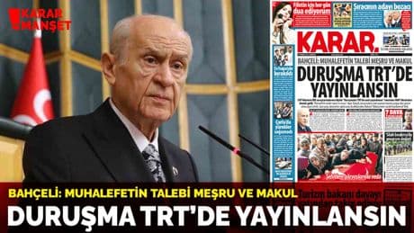 Duruşma TRT'de yayınlansın