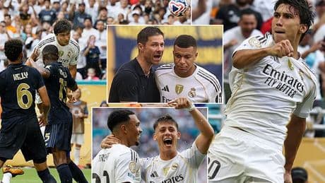 Real Madrid youngster continues his fine form filling in for Kylian Mbappe with goal to send Xabi Alonso's side into Club World Cup quarter-finals as Trent Alexander-Arnold registers first assist