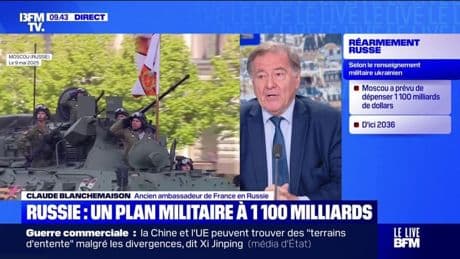 "Il se rend compte que son armée n'est pas à la hauteur": Claude Blanchemaison, ancien ambassadeur de France en Russie, analyse la stratégie militaire de Vladimir Poutine