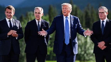 Donald Trump quitte précipitamment un G7 percuté par les conflits au Proche-Orient et en Ukraine, et s’en prend à Emmanuel Macron