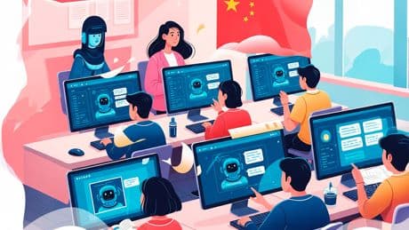 Mientras en Occidente seguimos debatiendo si usar IA en clase, China quiere que los estudiantes la usen cada vez más