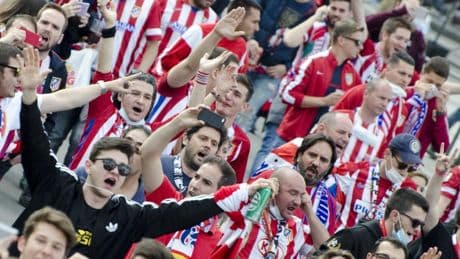 El Atlético, en el podio de las aficiones que siguieron a su equipo fuera de casa