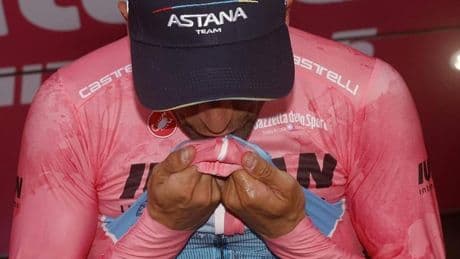 Diego Ulissi, maglia rosa a los 35 años