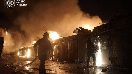 Putin plotting huge air attack on Kyiv ‘at any time’, US intelligence warns as Western officials meet in Ukraine capital