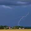 Wetter: Viel Regen, wenige Gewitter: Deutlich weniger Blitze erfasst