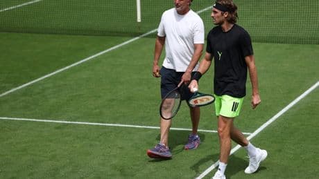 Stefanos Tsitsipas splits with coach Goran Ivanisevic following heavy criticism after Wimbledon exit