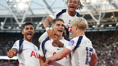 West Ham 0-3 Tottenham: Spurs begin new era in style as Hammers' nightmare season continues
