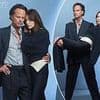 Walton Goggins and Aimee Lou Wood REUNITE in bizarre interview to quash White Lotus feud and romance rumors
