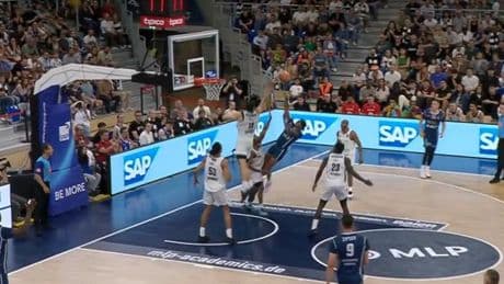 Heidelberg gewinnt Drama-Partie gegen Niners Chemnitz – Die Highlights im Video