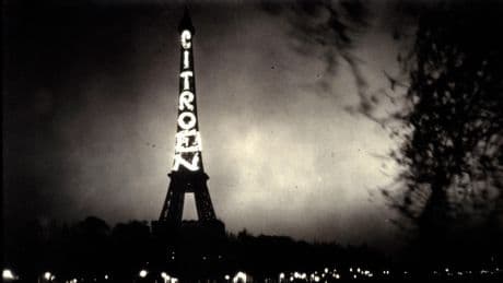 Il y a 100 ans, la tour Eiffel s’illuminait pour Citroën