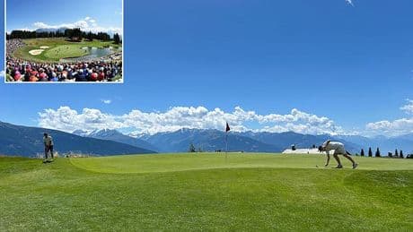 A round in the clouds: Playing golf in the Swiss Alps at the utterly breathtaking Crans-sur-Sierre