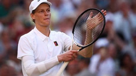 Jannik Sinner op Wimbledon overweldigd door ’fantastische’ statistiek: ’Dat is goed gezelschap’
