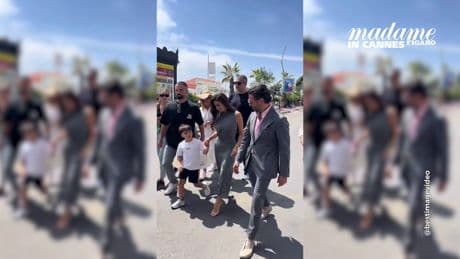 «Everybody, stop!» : le fils d’Eva Longoria, 6 ans, s’énerve contre les paparazzis à Cannes