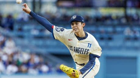Strong rehab outing could put Roki Sasaki back in Dodgers' postseason roster contention