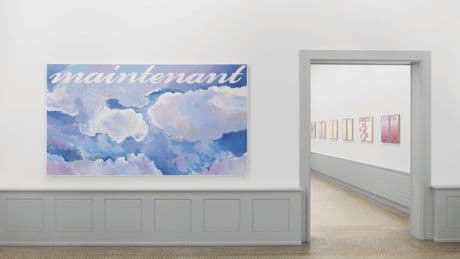 « Ici Poème » : Agnès Thurnauer, la peintre qui joue sur les mots