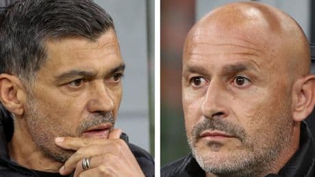 El Milan busca salvar el curso en una noche histórica para el Bolonia