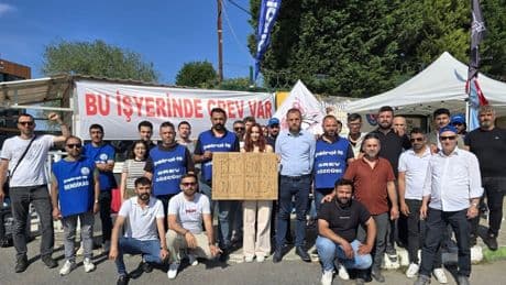 GTÜ öğrencilerinden işçi grevlerine destek: “Gençlik, emeğin yanında”