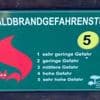 Trockenheit: Waldbrandgefahr steigt - ganz Brandenburg in rot