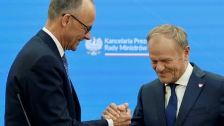 Merz kündigt in Warschau engere Zusammenarbeit mit Polen an