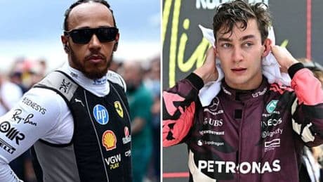 George Russell shows true Lewis Hamilton feelings as Mercedes ace takes issue with verdict