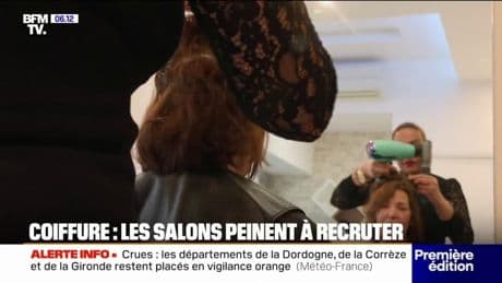 "Je suis obligée de refuser deux à trois clientes par jour": les salons de coiffure peinent à recruter