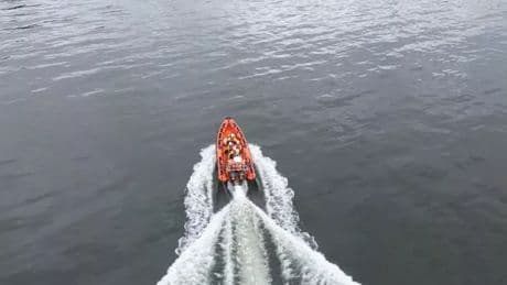 Family and two dogs saved from Edinburgh beauty spot by RNLI after being 'trapped'