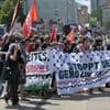Hunderte auf der Straße: Friedliche Demos für Palästinenser und Israel in Potsdam