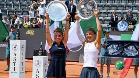 Rimonta da urlo: Errani e Paolini vincono il doppio agli Internazionali