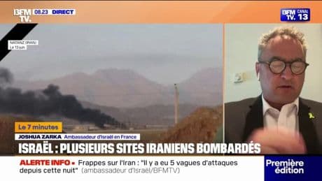 Frappes sur l'Iran: "Ce n'est pas terminé, mais ce n'est pas une guerre qui va prendre des semaines", affirme l'ambassadeur d'Israël en France