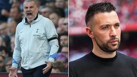 Tottenham 'line up' Ajax manager, 36, to replace Ange Postecoglou this summer' - despite the Dutch giants choking in Eredivisie title race