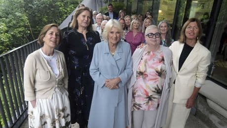 Queen meets cancer patients on visit to Maggie’s centre