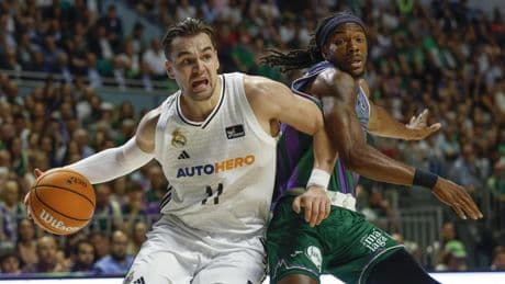 El Real Madrid sobrevive al Carpena y se impone a Unicaja para sellar su billete a la final de la Liga Endesa