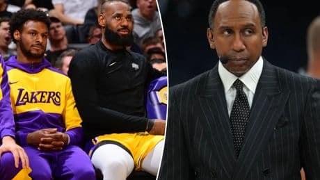Stephen A. Smith: LeBron James ‘hid behind his son’ in our messy feud