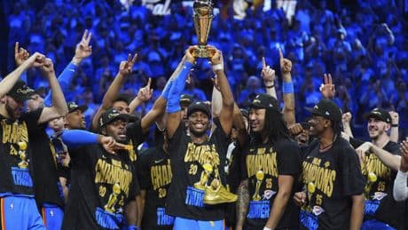 Thunder claim franchise's first NBA title after game 7 victory over Pacers