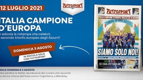 12 luglio 2021. L'Italia sul tetto d'Europa